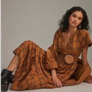 Anthropolgie Maeve Somerset Maxi Dress.